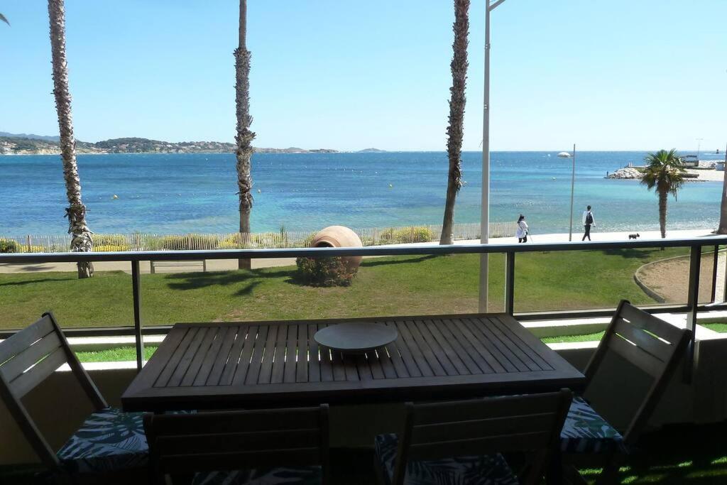 Front De Mer - Emplacement Prise - T2 Moderne Et Climatise - Tout A Pied バンドール エクステリア 写真